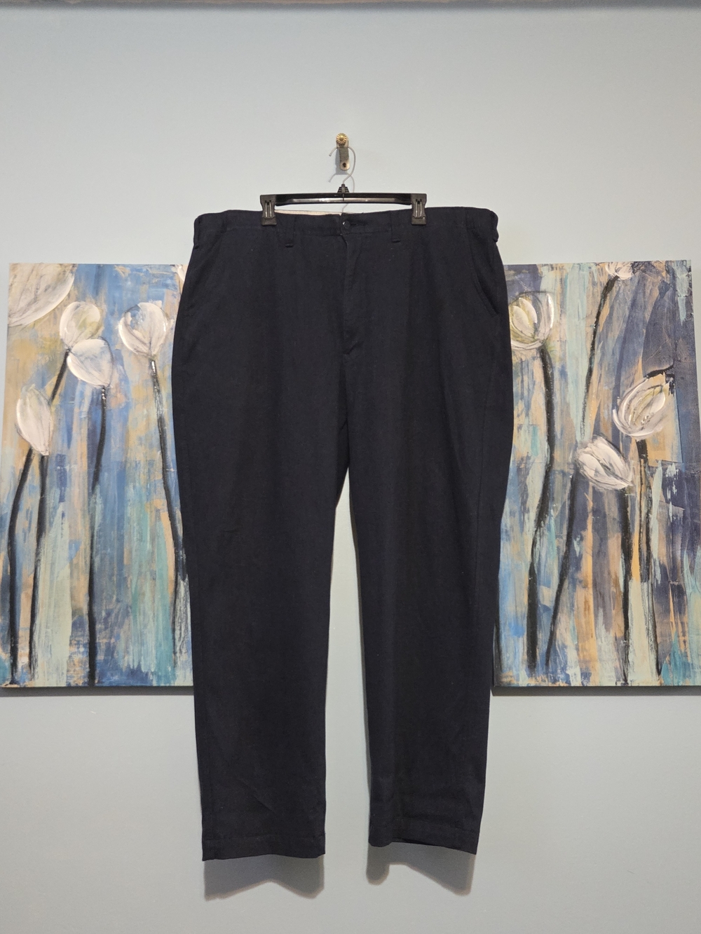 Levi's Black Straight-Leg Chinos